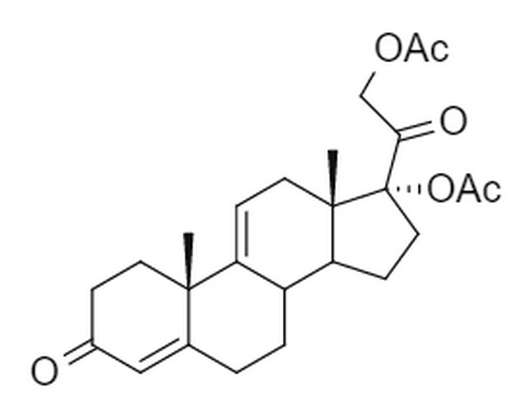 孕甾-4，9（11）-二烯-17α，21-二羟基-3，20-二酮-17，21-二醋酸酯