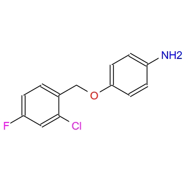 4-[[(2-氯-4-氟苯基)甲氧基]-苯甲胺
