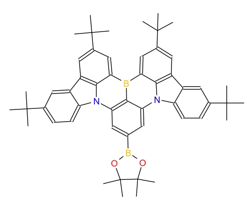 Indolo[3,2,1de]indolo[1′,2′,3′:1,8][1,4]benzazaborino[2,3,4-kl]phenazaborine, 2,5,15,18-tetrakis(1,1-dimethylethyl)-10-(4,4,5,5-tetramethyl