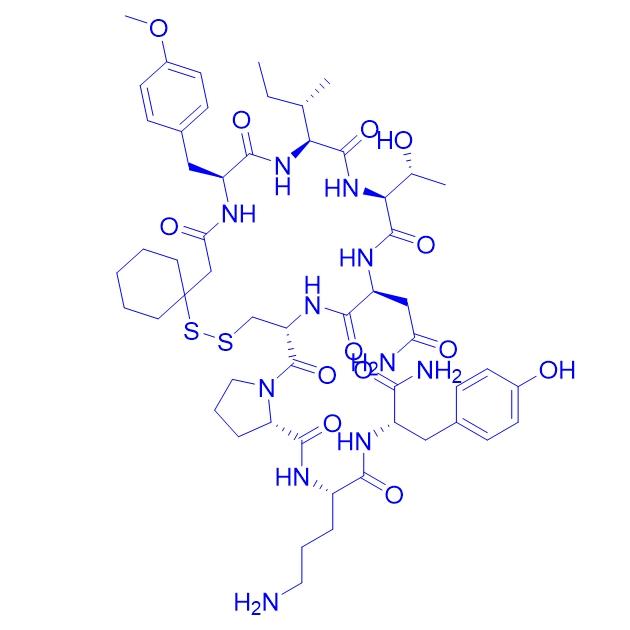 (d(CH2)51,Tyr(Me)2,Thr4,Orn8,Tyr-NH29)-Vasotocin 114056-26-7.png