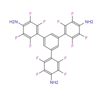 5'-(4-氨基-2,3,5,6-四氟苯基)-2,2'',3,3'',5,5'',6,6''-八氟-[1,1':3',1''-三苯基]-4,4''-二胺