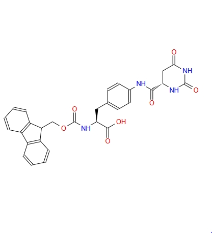 N-[芴甲氧羰基]-4-[[[(4S)-六氢-2,6-二氧代-4-嘧啶基]羰基]氨基]-L-苯丙氨酸