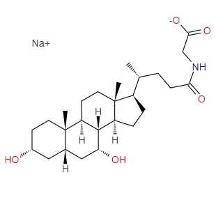 甘氨鹅脱氧胆酸钠16564-43-5