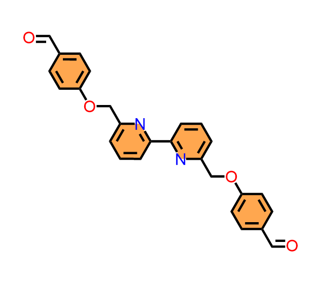 6,6’-bis(4-formylphenoxymethyl)-2,2’-bipyridine 1224867-47-3