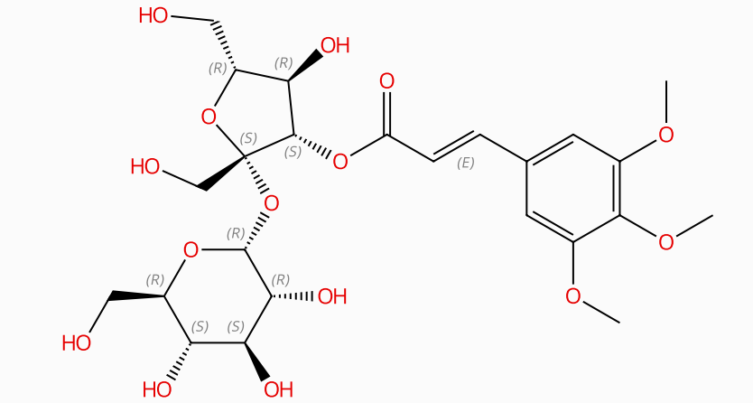 球腺糖苷A，202471-84-9，Glomeratose A，天然产物，中药对照品。