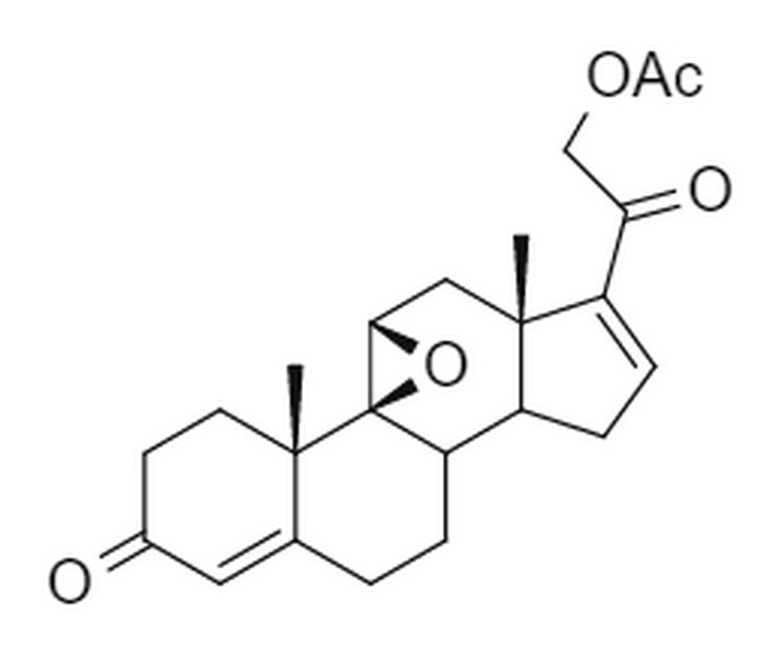 9β，11β-环氧孕甾-4，16-二烯-3，20-二酮-21-醋酸酯