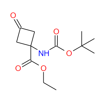 1-[(叔丁氧羰基)氨基]-3-氧代环丁烷羧酸乙酯