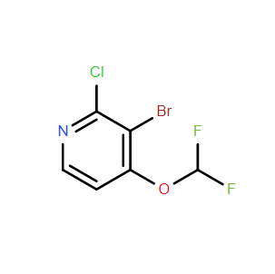 3-溴-2-氯-4-(二氟甲氧基)吡啶
