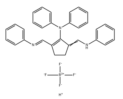 [（2E，5E）-2,5-双（苯胺基甲基亚胺）环戊基]-二苯基铵;四氟硼酸盐