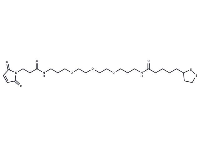 化合物 Lipoamide-PEG3-Mal|T15761|TargetMol