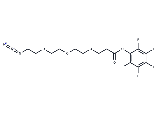 化合物 N3-PEG3-C2-PFP ester|T16256|TargetMol