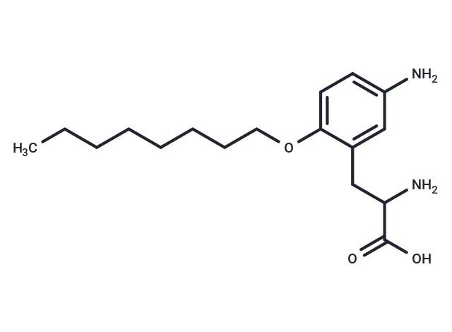 化合物 Alanine, 3-(5-amino-2-(octyloxy)phenyl)-|T29821|TargetMol