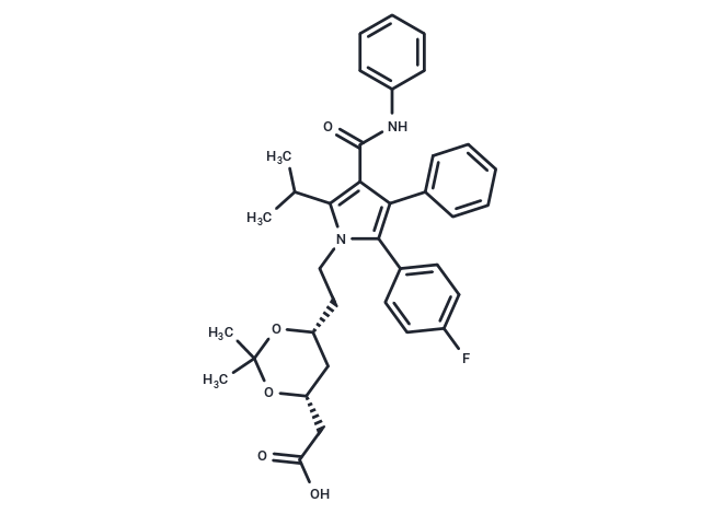 化合物 Atorvastatin acetonide|T10401|TargetMol