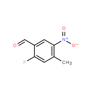 2-氟-4-甲基-5-硝基苯甲醛