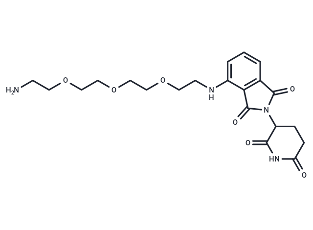 化合物Pomalidomide-PEG3-C2-NH2|T17883|TargetMol