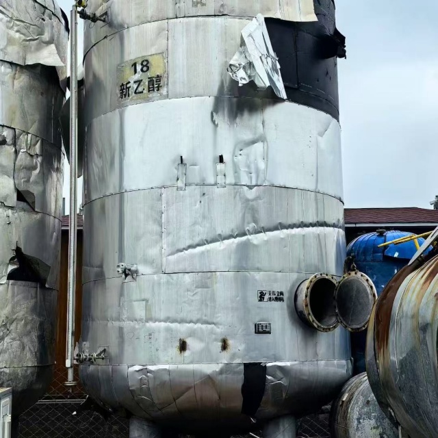 二手不锈钢储罐的多元应用领域  二手不锈钢储罐