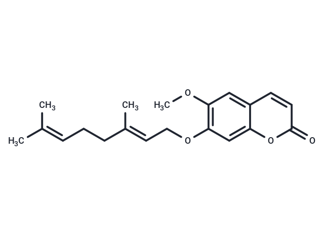 化合物 7-O-Geranylscopoletin|T10195|TargetMol