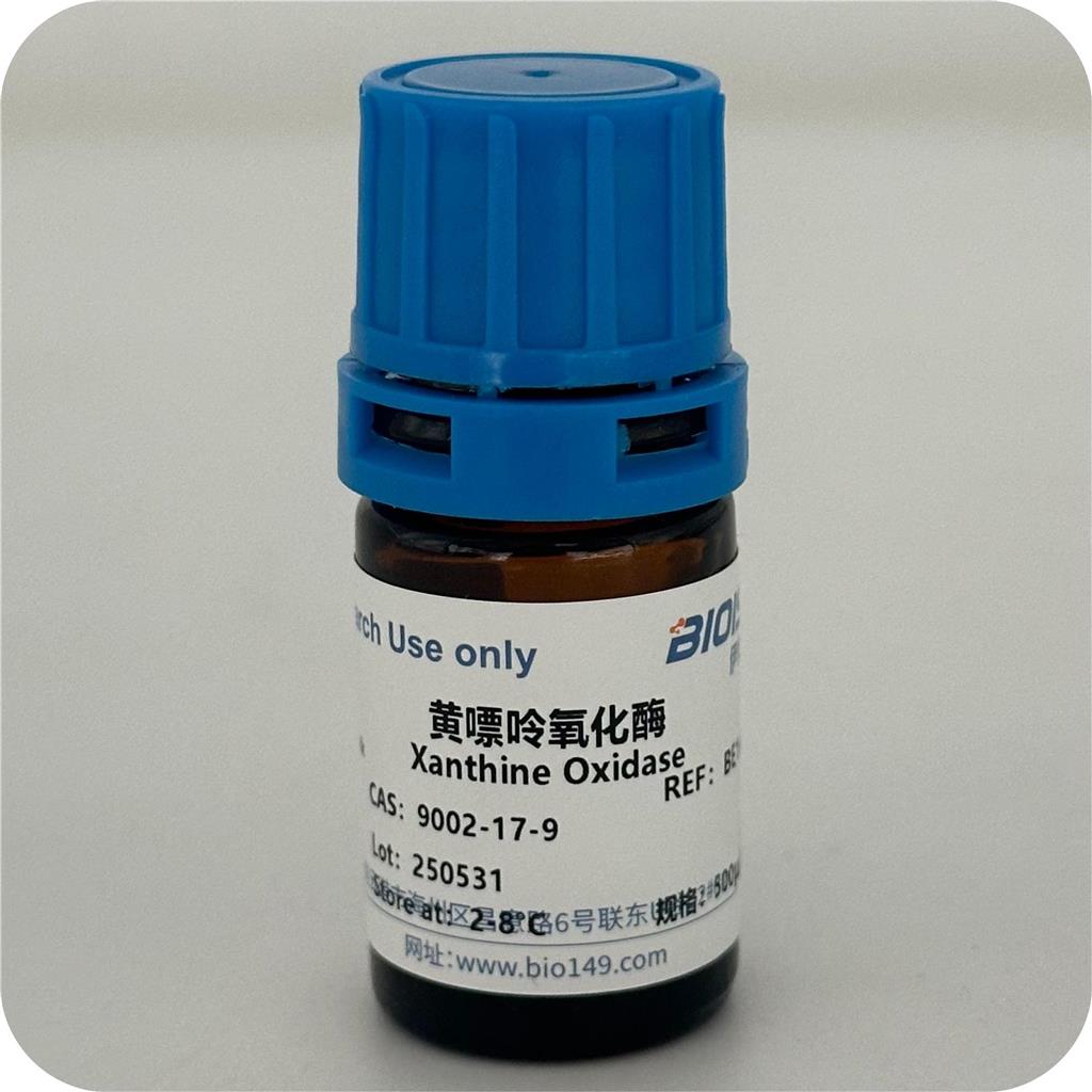 黄嘌呤氧化酶,来源于牛奶，, ≥0.1 units/mg