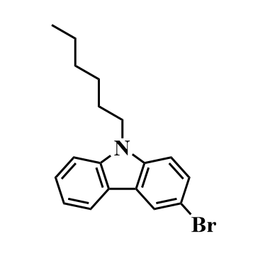 3-溴-9-己基-9H-咔唑