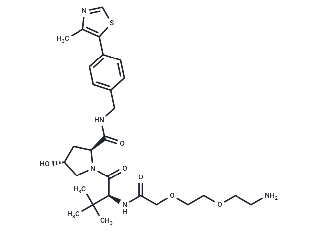 化合物(S,R,S)-AHPC-PEG2-NH2|T17925|TargetMol