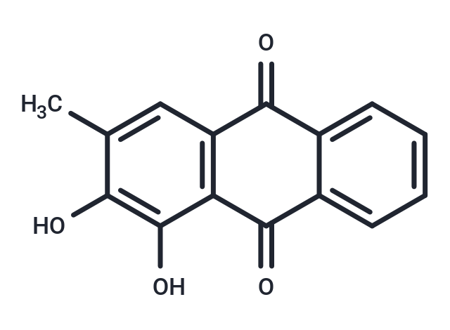 化合物 1,2-dihydroxy-3-methyl-anthracene-9,10-dione|T124569|TargetMol