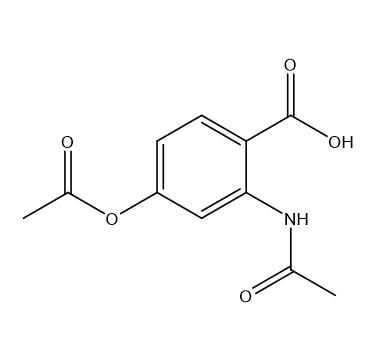 2-乙酰氨基-4-乙酰氧基苯甲酸甲酯(INT1-J)