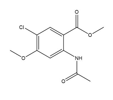 2-乙酰氨基-5-氯-4.甲氧基苯甲酸甲酯(INT3-P)