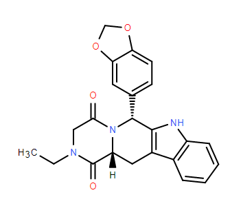 (6R,12aR)-6-(苯并[d][1,3]二氧戊环-5-基)-2-乙基-2,3,6,7,12,12a-六氢吡嗪并[1',2':1,6]吡啶并[3,4-b]吲哚-1,4-二酮