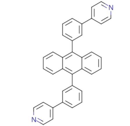 9,10-双[3-(吡啶-4-基)苯基]蒽1258605-42-3