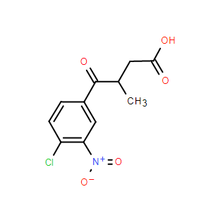 4-(4-氯-3-硝基苯基)-3-甲基-4-氧代丁酸