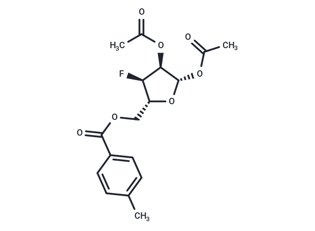 化合物 3-deoxy-3-fluoro-β-D-Ribofuranose 25|T87696|TargetMol