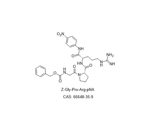 Z-Gly-Pro-Arg-pNA 66648-35-9