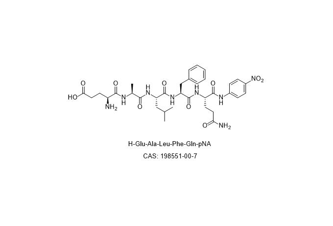 H-Glu-Ala-Leu-Phe-Gln-pNA 198551-00-7