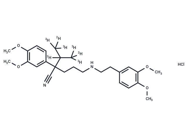 去甲维拉帕-d7 盐酸盐|TMIH-0399|TargetMol