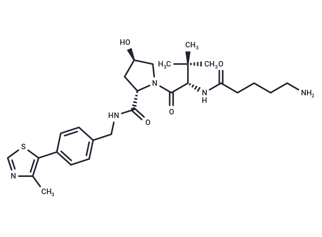 化合物 (S,R,S)-AHPC-C4-NH2|T18666|TargetMol