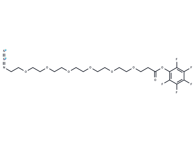 化合物 Azido-PEG6-PFP ester|T14471|TargetMol