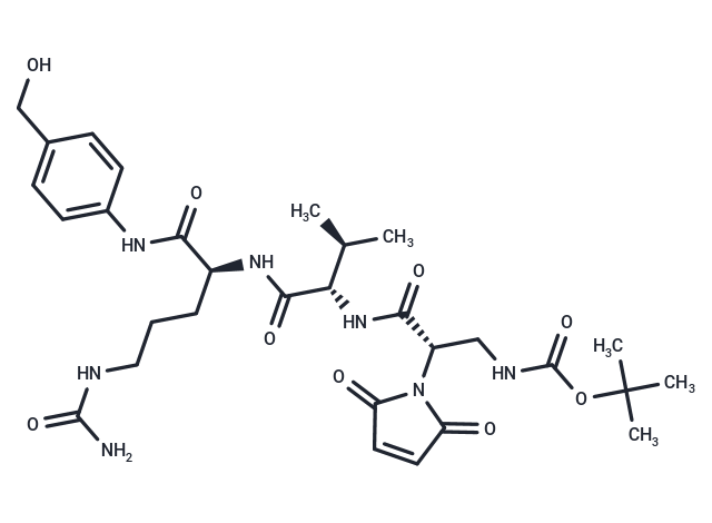 化合物 mDPR(Boc)-Val-Cit-PAB|T18333|TargetMol