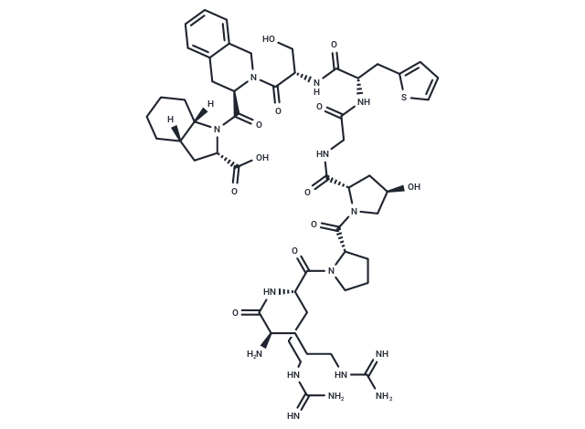 化合物 Hoe 140, desarg(10)-|T24147|TargetMol