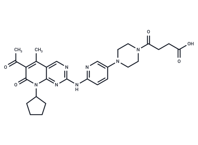 化合物 Palbociclib-Succinic acid|T28291|TargetMol