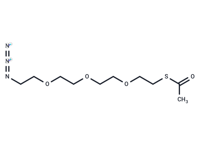 化合物 S-Acetyl-PEG3-azide|T16820|TargetMol