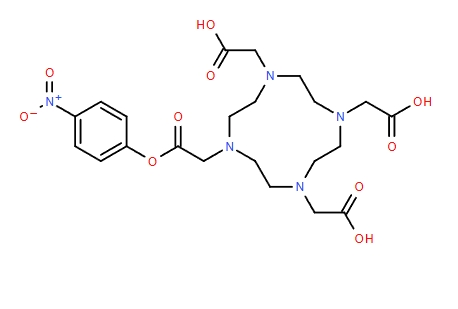 1,4,7,10-四氮杂环十二烷-1,4,7,10-四乙酸 1-(4-硝基苯酯)