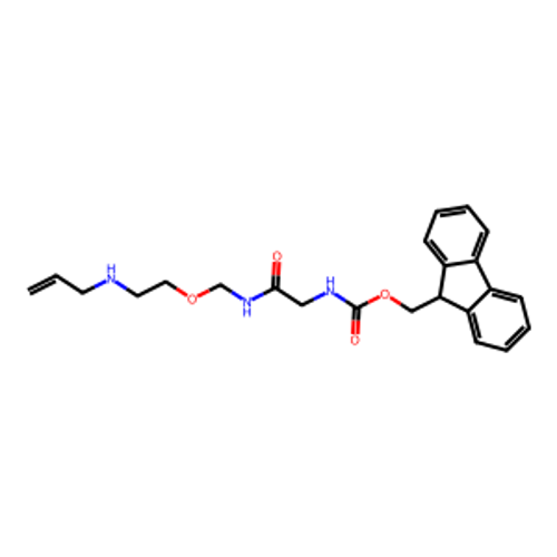 (9H-芴-9-基)甲基 N-(2-(2-烯-1-氨基]乙氧基)甲基]氨基甲酰基}甲基)氨基甲酸酯