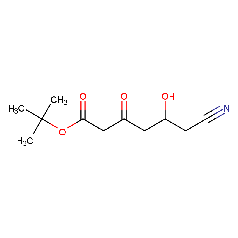 (5R)-6-氰基-5-羟基-3-氧代己酸叔丁基酯