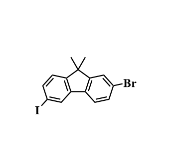 2-溴-6-碘-9,9-二甲基-9H-芴