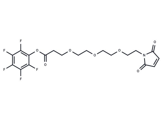 化合物 Mal-PEG3-PFP ester|T15988|TargetMol