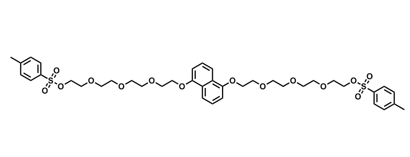 1,5 - 双 [2-[2-[2-(2 - 羟基乙氧基) 乙氧基] 乙氧基] 乙氧基] 萘 双 (4 - 甲基苯磺酸盐) 158394-33-3