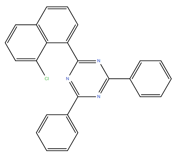 2-(8-氯萘-1-基)-4,6-二苯基-1,3,5-三嗪