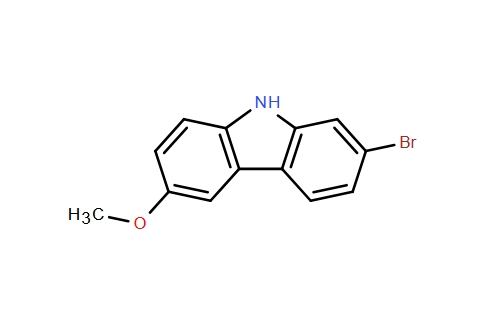 9H-Carbazole, 2-bromo-6-methoxy-