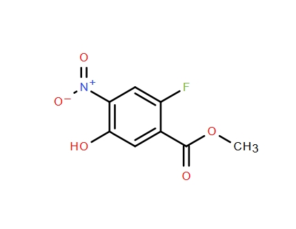 2-氟-5-羟基-4-硝基苯甲酸甲酯
