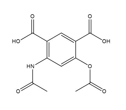 4-乙酰氨基-6-乙酰氧基间苯二甲酸二甲酸(INT1-K)
